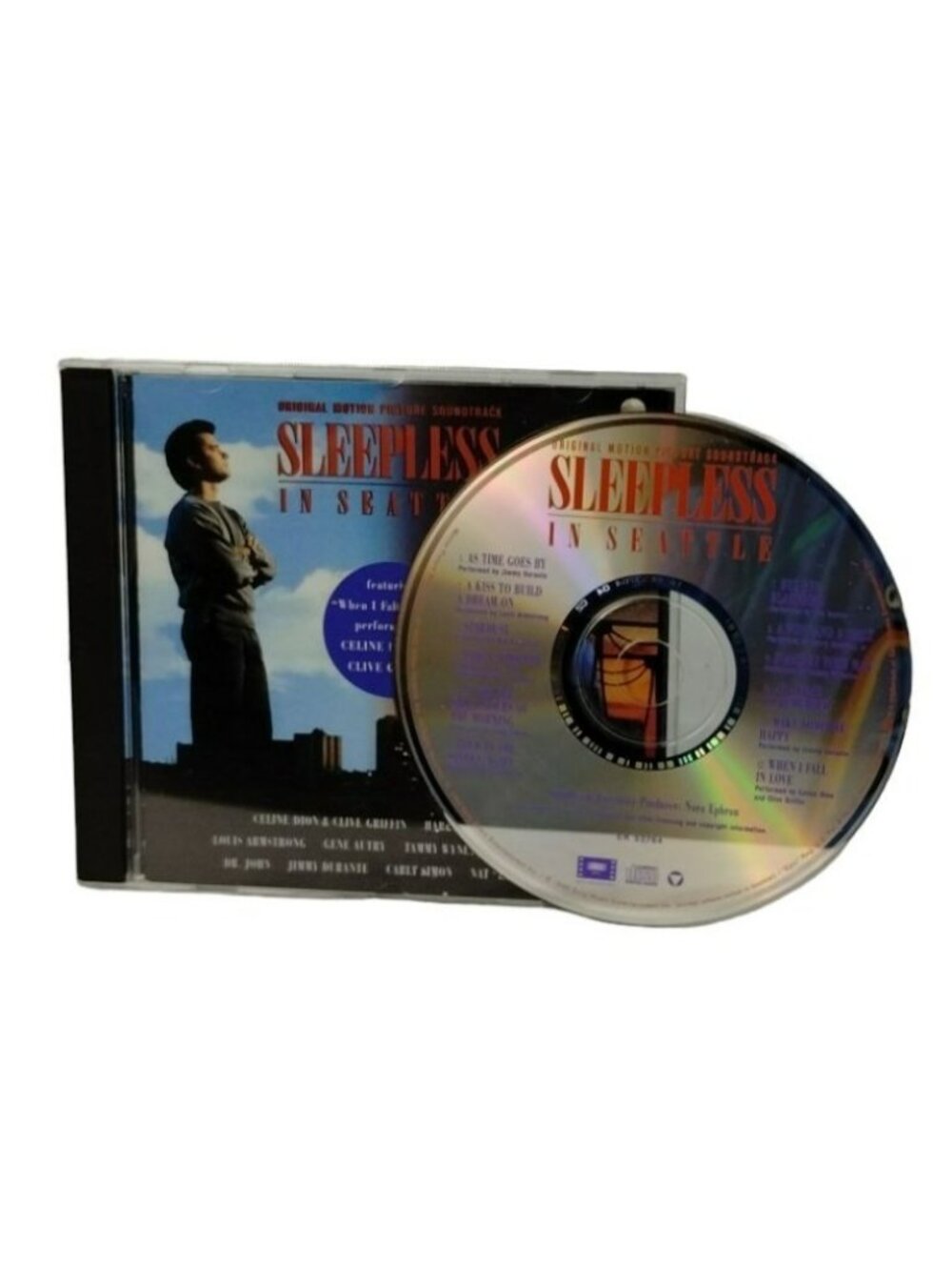 Sleepless in Seattle Original Motion Picture Soundtrack Music CD 1993 Various